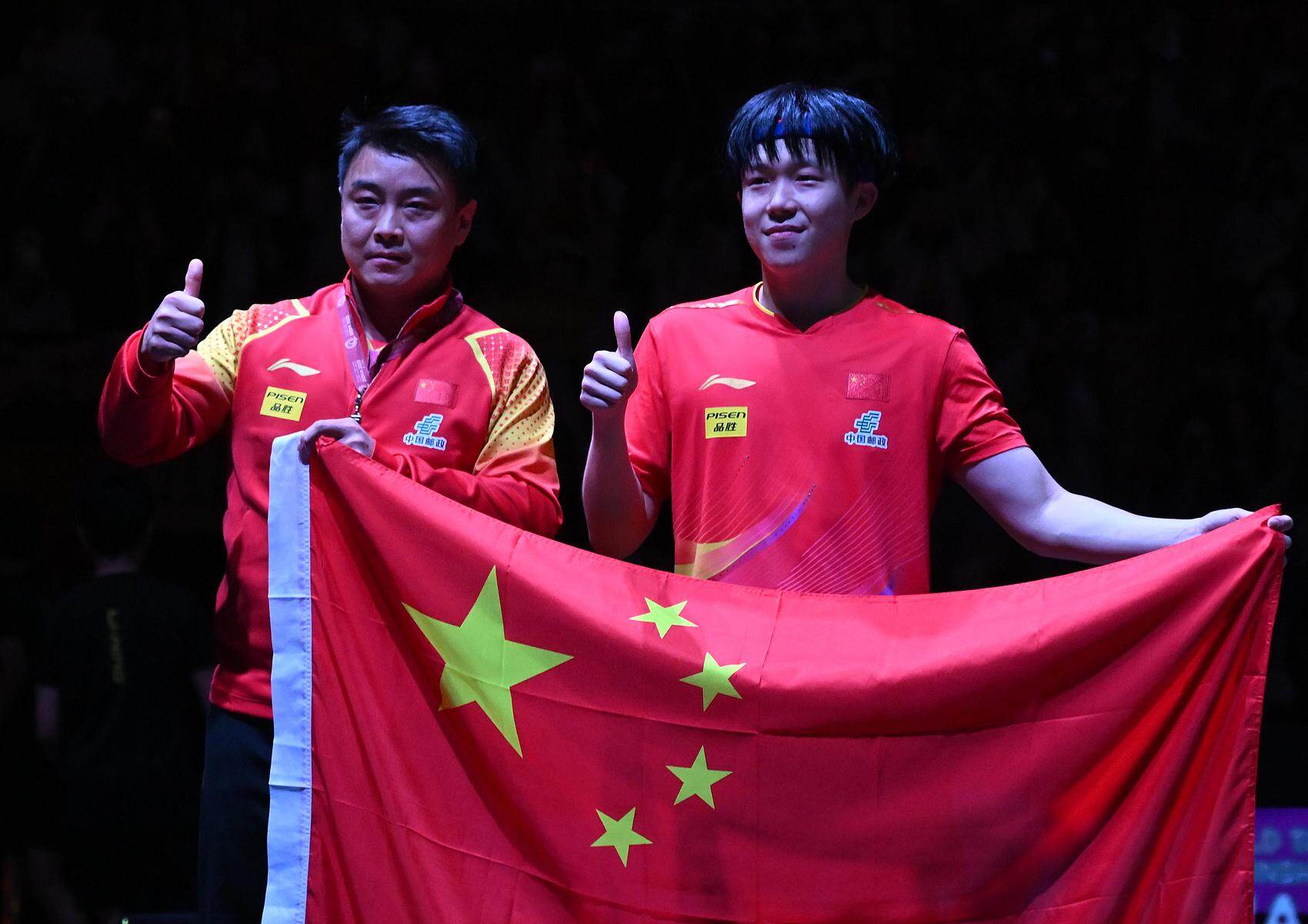 关于法国乒乓球队鏖战中国乒乓球队，王皓一己之力扛起全队的信息