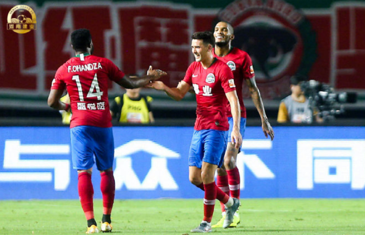 关于上海上港成功逆转击败河南建业的信息